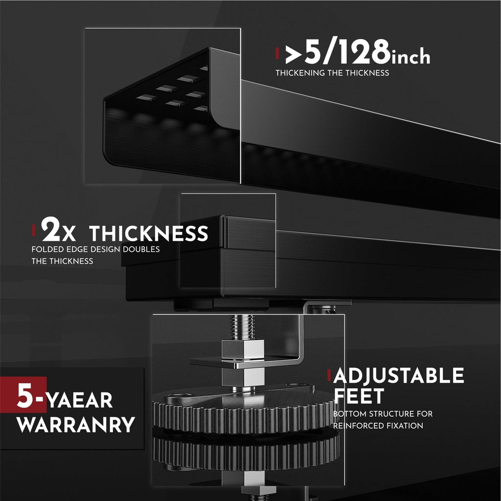 WEBANG 28 Inch Shower Linear Black Drain Rectangular Floor Drain with Accesso...