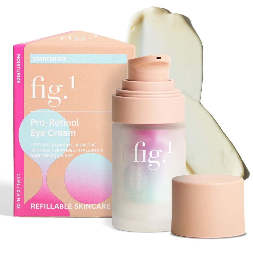 Fig.1 Pro-Retinol Eye Cream | Anti-Aging For Wrinkles And Fine Lines | Hydrating