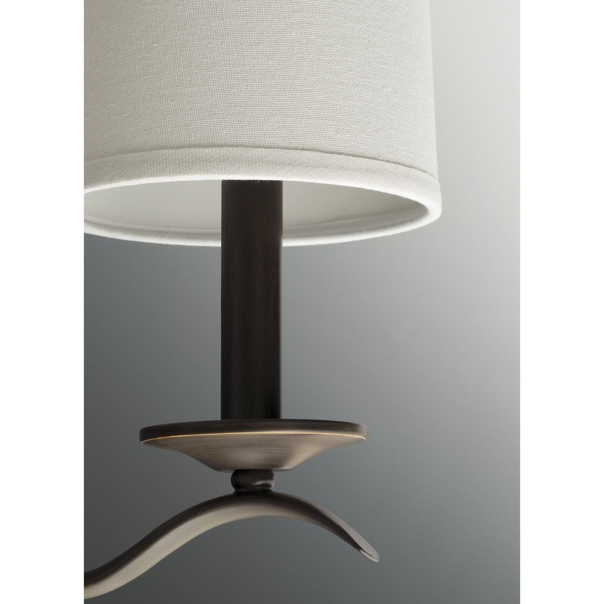 Progress Lighting P3939-09 Inspire Collection 2-Light Semi-Flushmount, Brushed