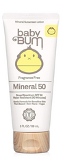 Baby Bum SPF 50 Sunscreen Lotion | Mineral UVA/UVB Face and Body Protection for