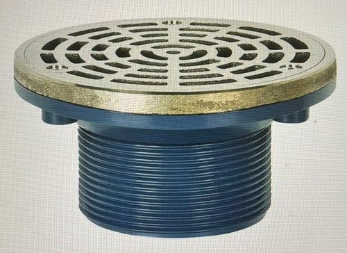 Sioux Chief 3 in. Threaded Plastic Floor Drain Part #842-3LNR