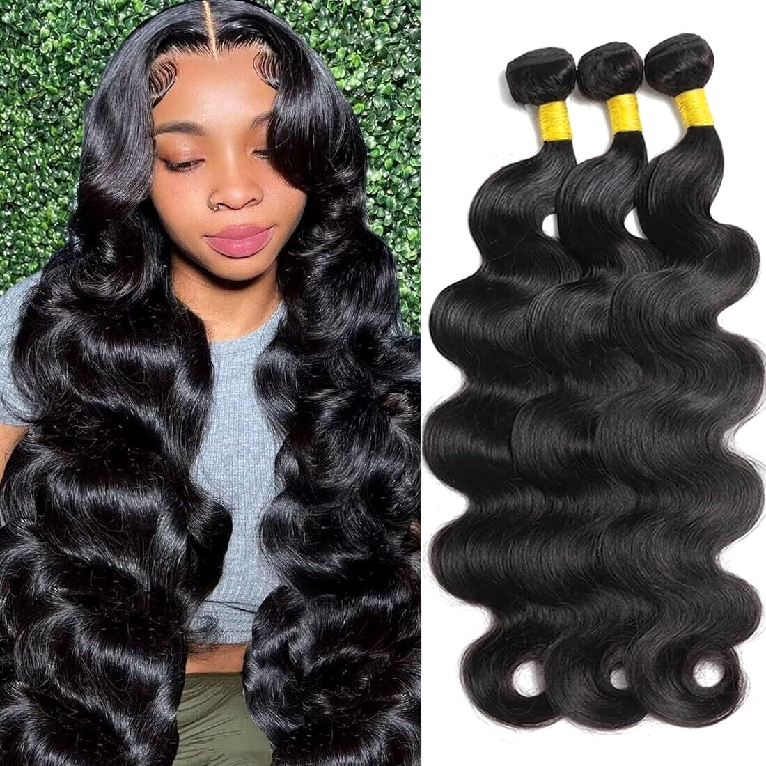 Oxcart 12A Human Hair Bundles 22 24 26 Inch Body Wave Bundles Human Hair 100% Un