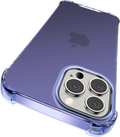 iPhone 15 Pro Case Purple Women Girls Shockproof Bumper Protective Phone Cover