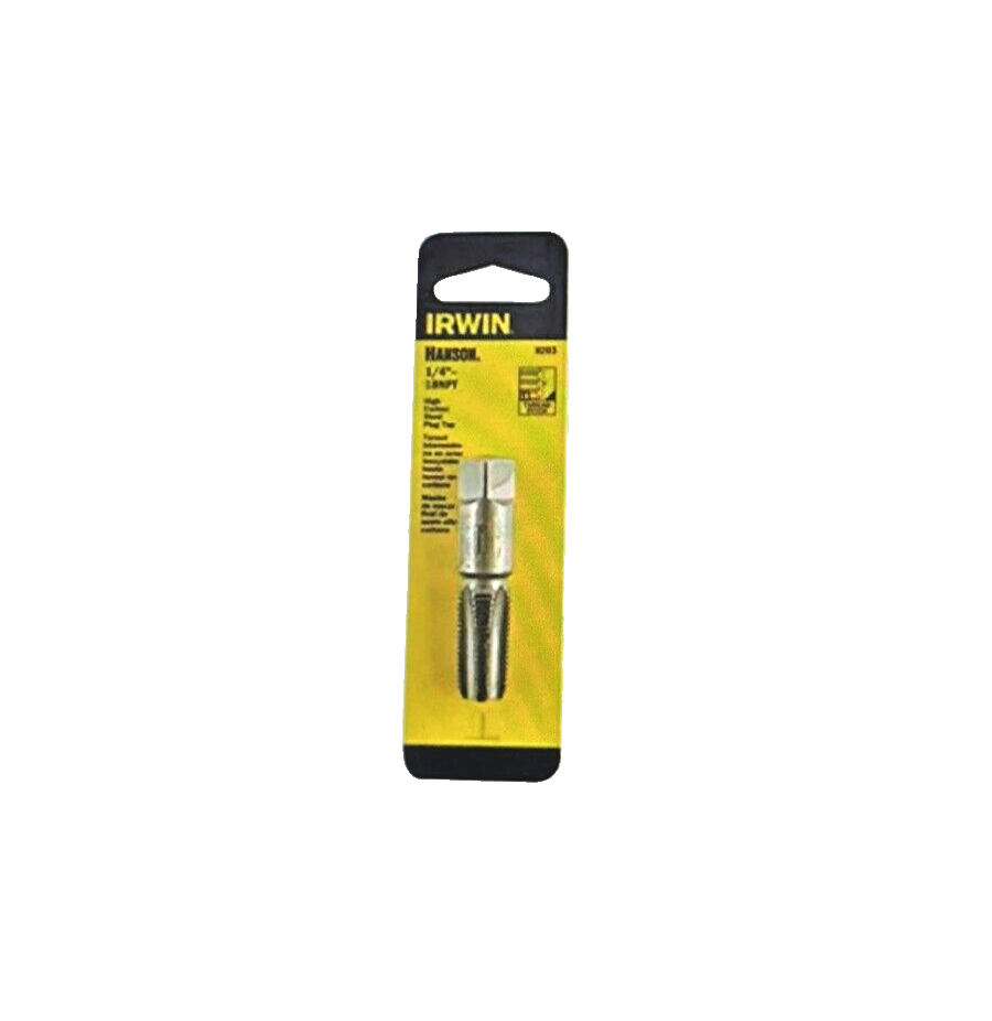 Irwin 8203 1/4" 18 NPT Steel Thread Pipe Plug Tap