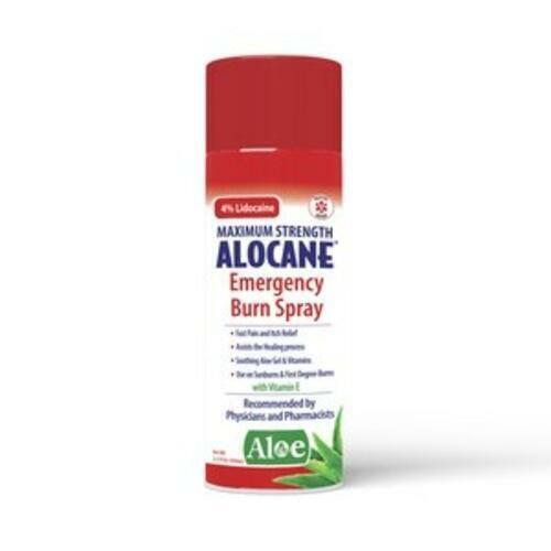 ALOCANE® Emergency Burn Spray  4% Lidocaine Max Strength Fast Pain Itch Relief