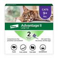 Advantage II Large Cat Vet-Recommended Flea Treatment & Prevention | Cats Over 9