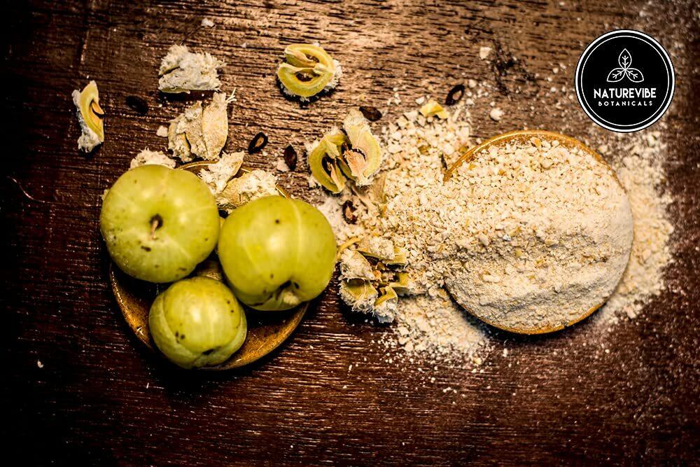 Organic Amla Berry Powder, 8 ounce by Naturevibe Botanicals - Organic