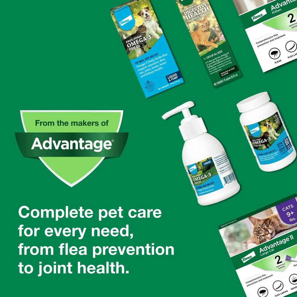 Advantage II Large Cat Vet-Recommended Flea Treatment & Prevention | Cats Over 9