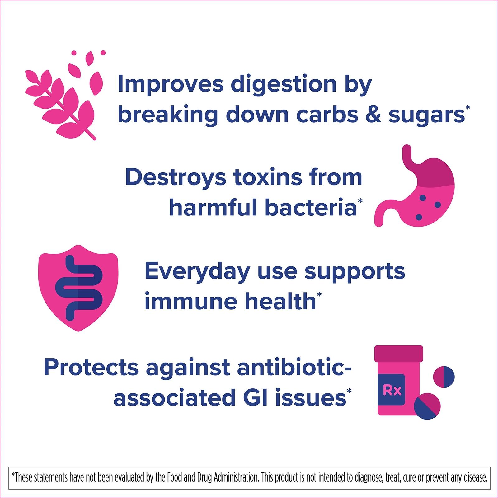 Florastor Kids Dual Action Probiotic Supplement, Strengthens Kids' Digestive &