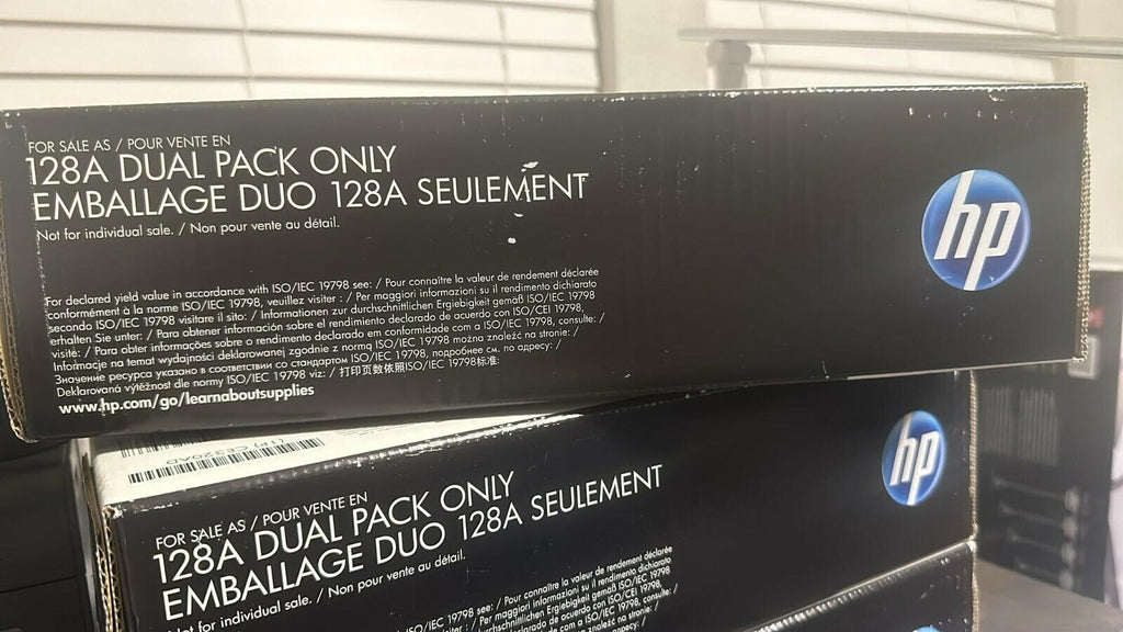 Original HP 128A Black CE320AD LaserJet Toner Cartridge (1)