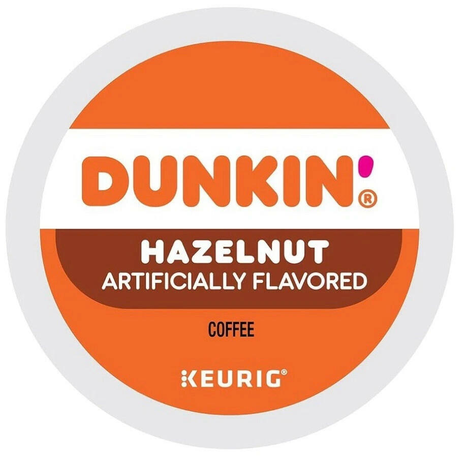 Dunkin' Hazelnut Flavored Coffee, 22 Keurig K-Cup Pods