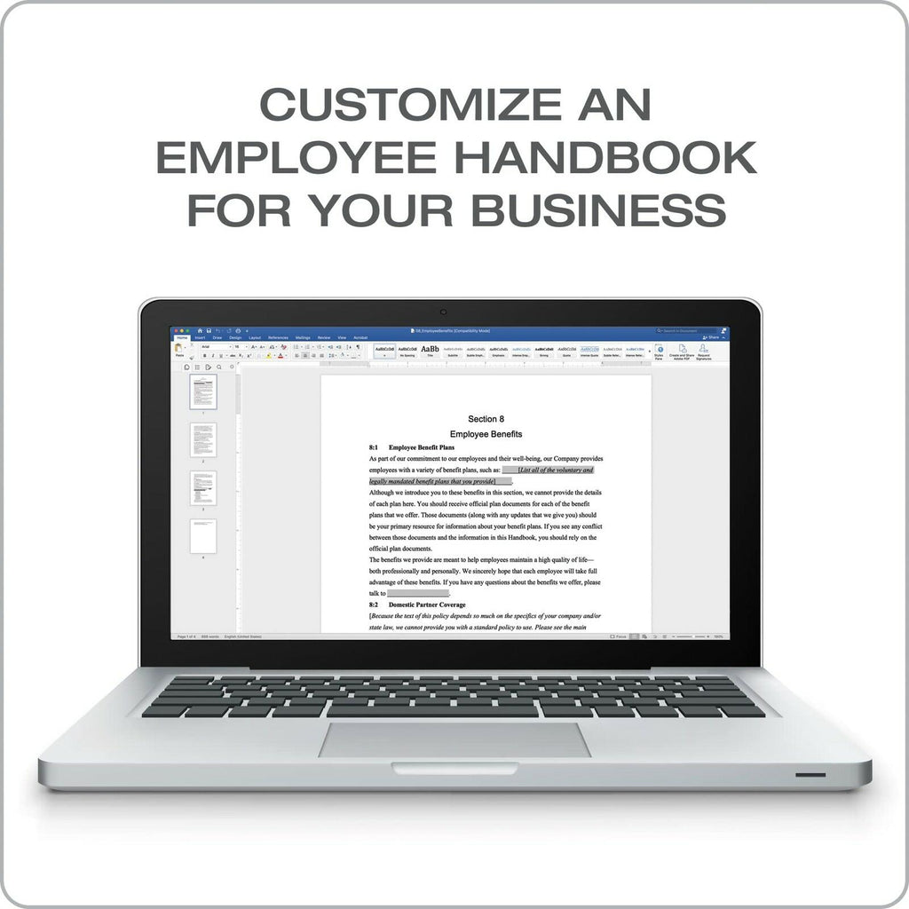 Adams Create Your Own Employee Handbook, Forms on CD (SS4324) , White