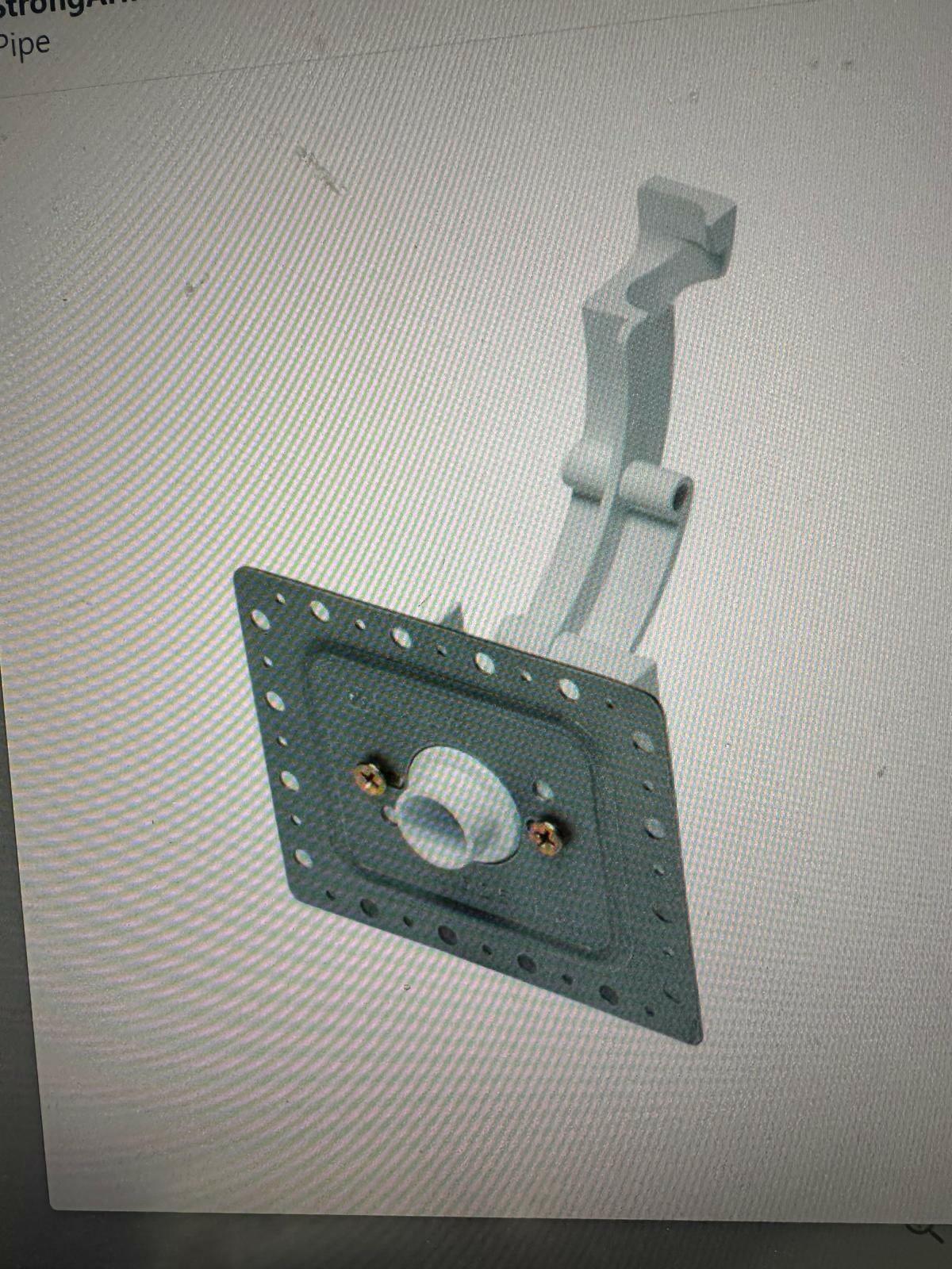 StrongArm™ LockBlocks™ 3/4 x 3-9/20 in. 20 ga Galvanized Steel Nylon 66 Bend