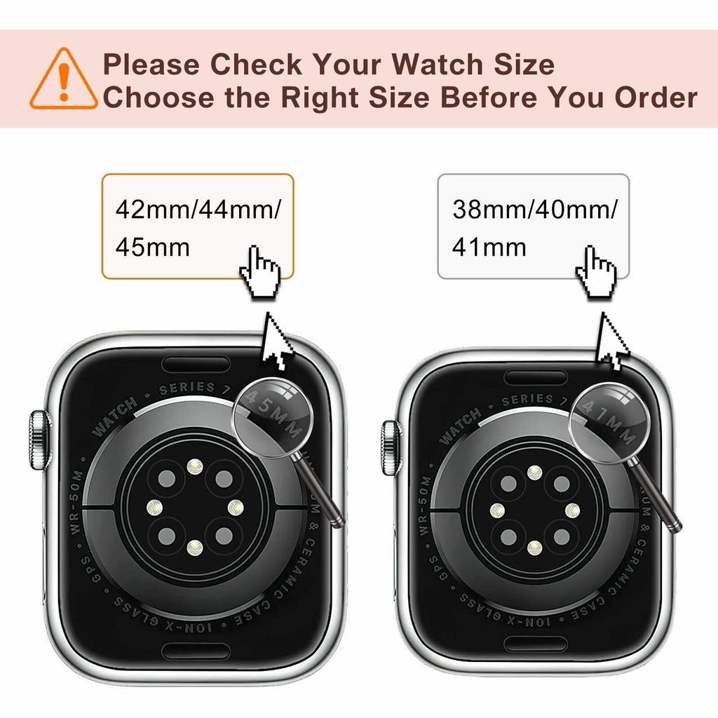 CTYBB for Apple Watch Band Series Ultra SE 8 7 6 5 4 3 2 1 38mm 40mm 41mm 42mm