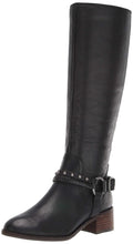 Lucky Brand Women's KARESI Equestrian Boot, Storm, 5.5 M US