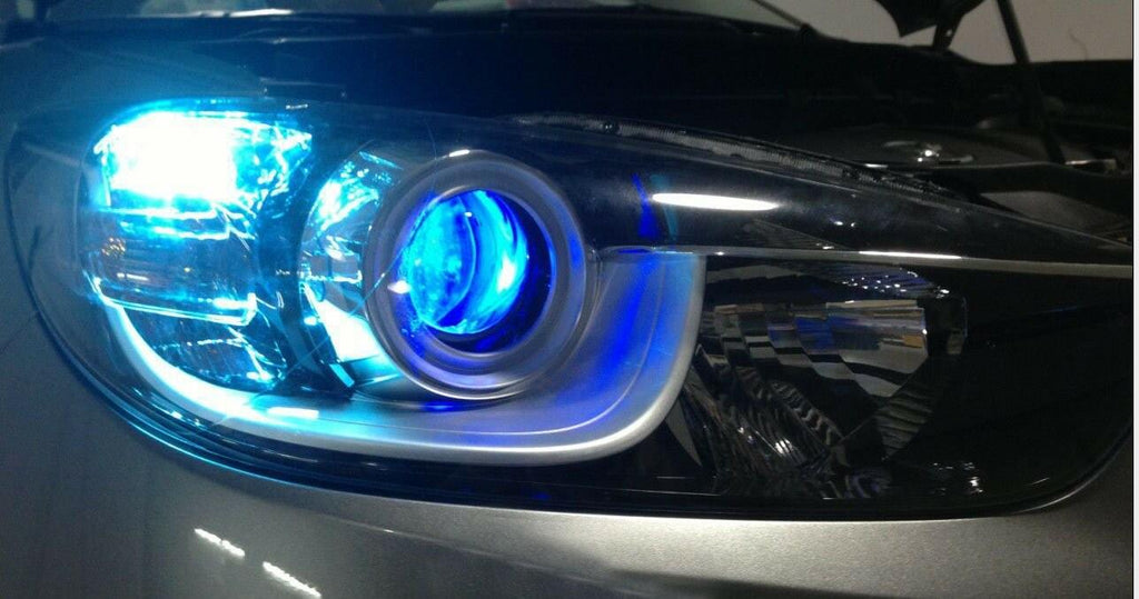 CARZOOM CZ-SGL-18R-24V Blue 24V Turn Signal Light (18SMD-5050, NO conbuss/flash,
