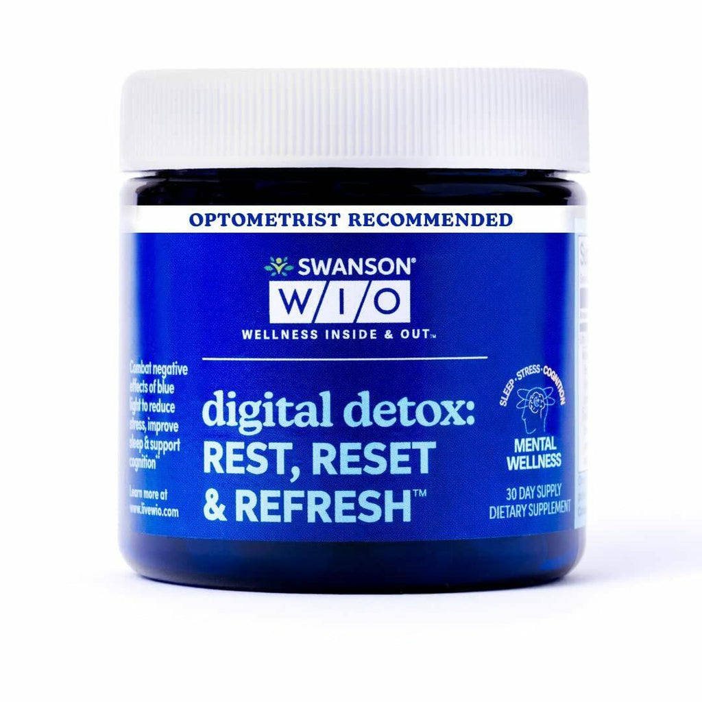 Swanson WIO Digital Detox: Rest, Reset & Refresh Sleep Better, Blue Light