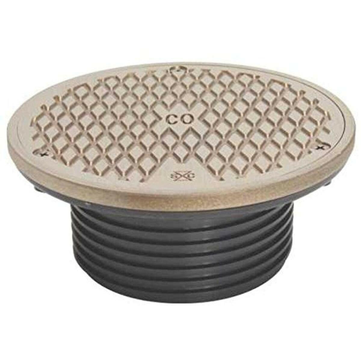 Sioux Finishline 834-4HNR Cleanout Cover Round Nickel Bronze