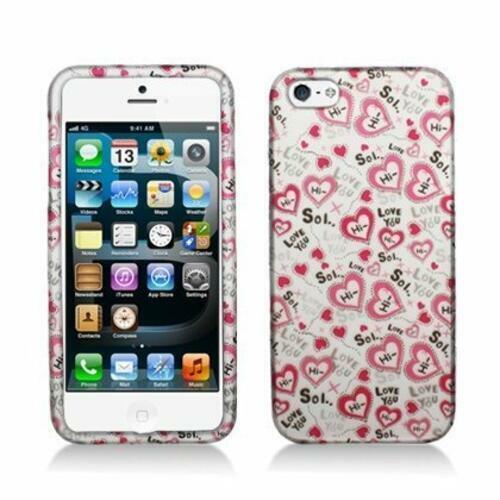 Aimo Wireless IPH5PCLMT040 Durable Rubberized Image Case for iPhone 5 - Retail