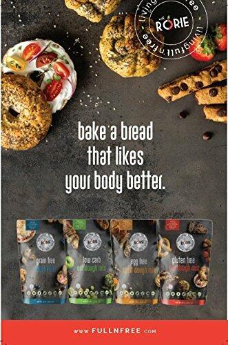 Rories Grain Free Dough Mix (20oz) Gluten free, Low Carb, Paleo Friendly, Low