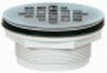 Sioux Chief 828-2 2" PVC No-Caulk Stainless Steel Shower Drain Strainer, No Size