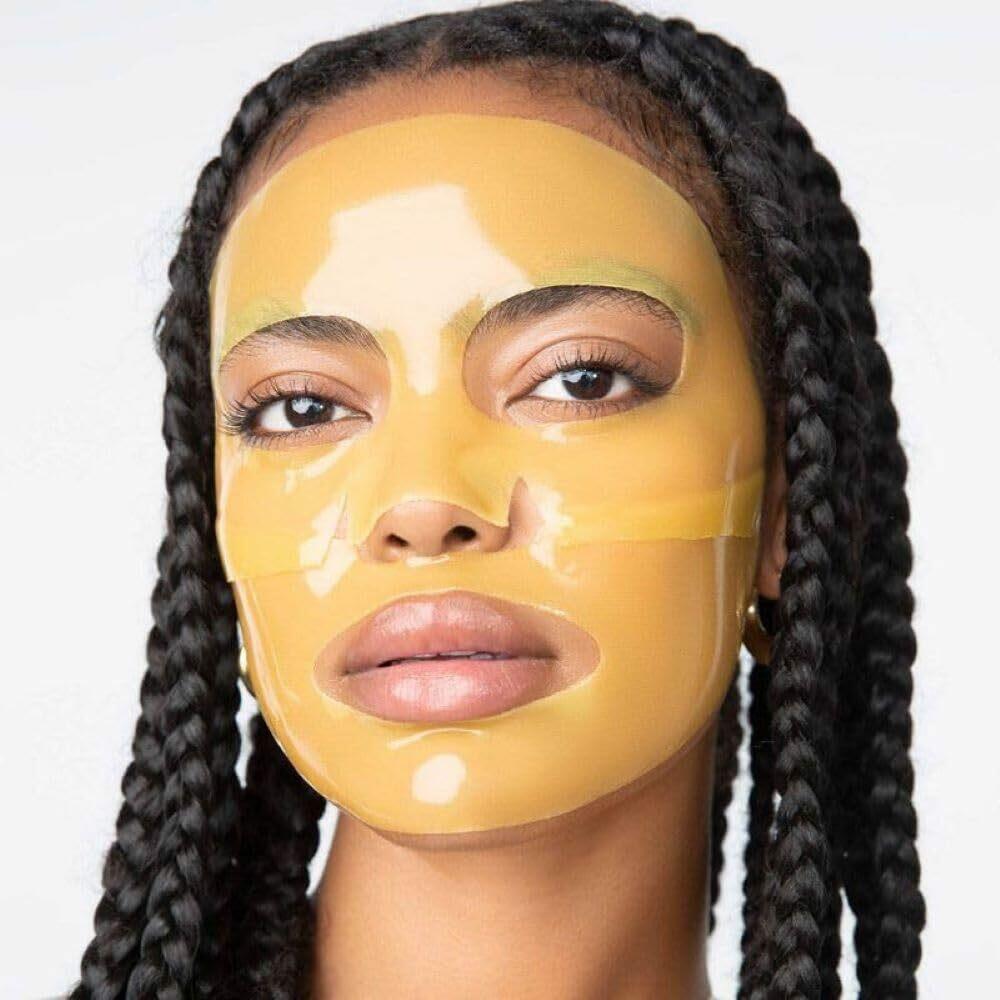 LOOPS SUNRISE SERVICE - Brightening Hydrogel Face Mask - Hydrates, Brightens,