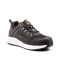 Terra Men's Rebound Composite Toe Work Shoe, Black/White, 11 Medium US