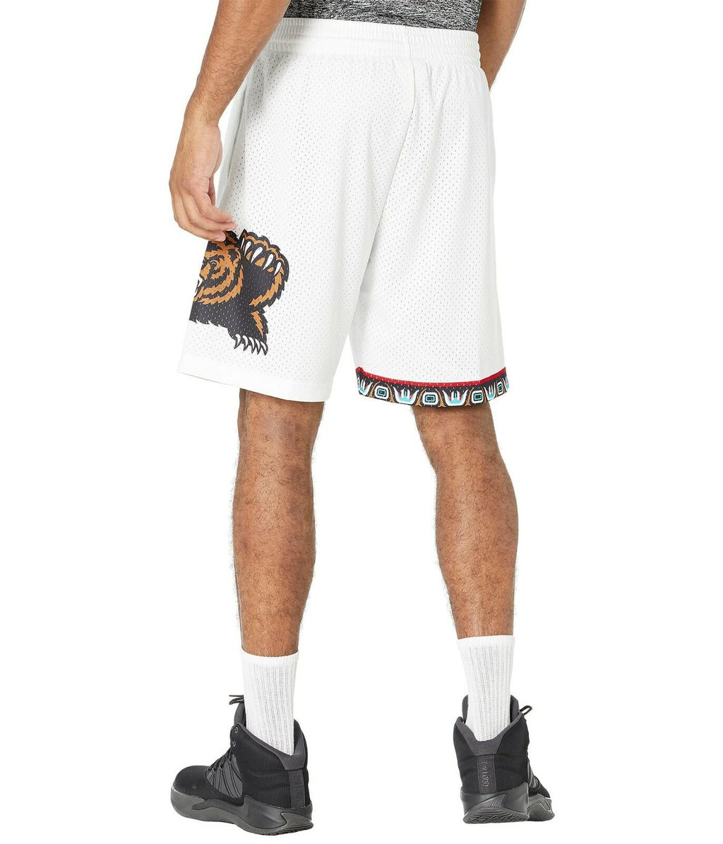 Mitchell & Ness Vancouver Grizzlies Mens 1998-99 White Swingman Shorts (as1,