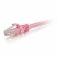 C2G 04054 Cat6 Cable - Snagless Unshielded Ethernet Network Patch Cable, Pink