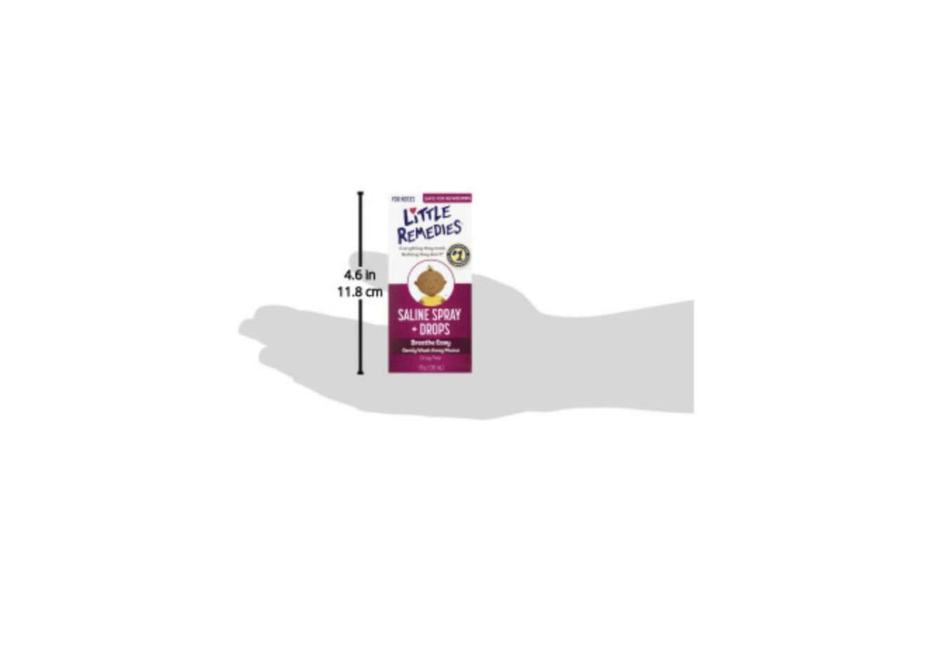 Little Remedies Noses Saline Spray Drops, 1 Fl Oz