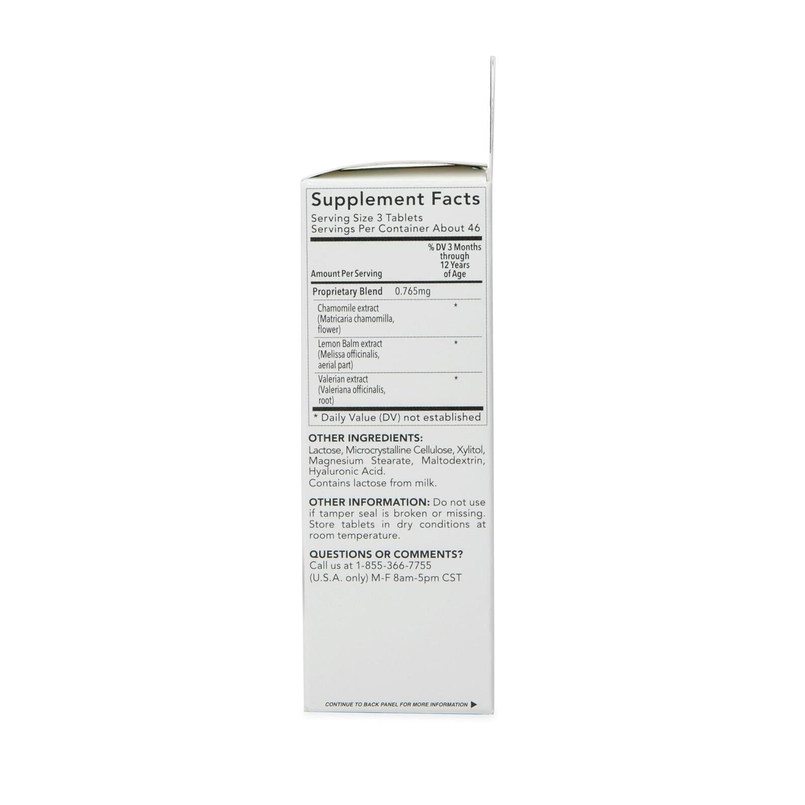 Dr. Talbot's Night Time Chamomile Soothing Tablets, Naturally Inspired, Quick