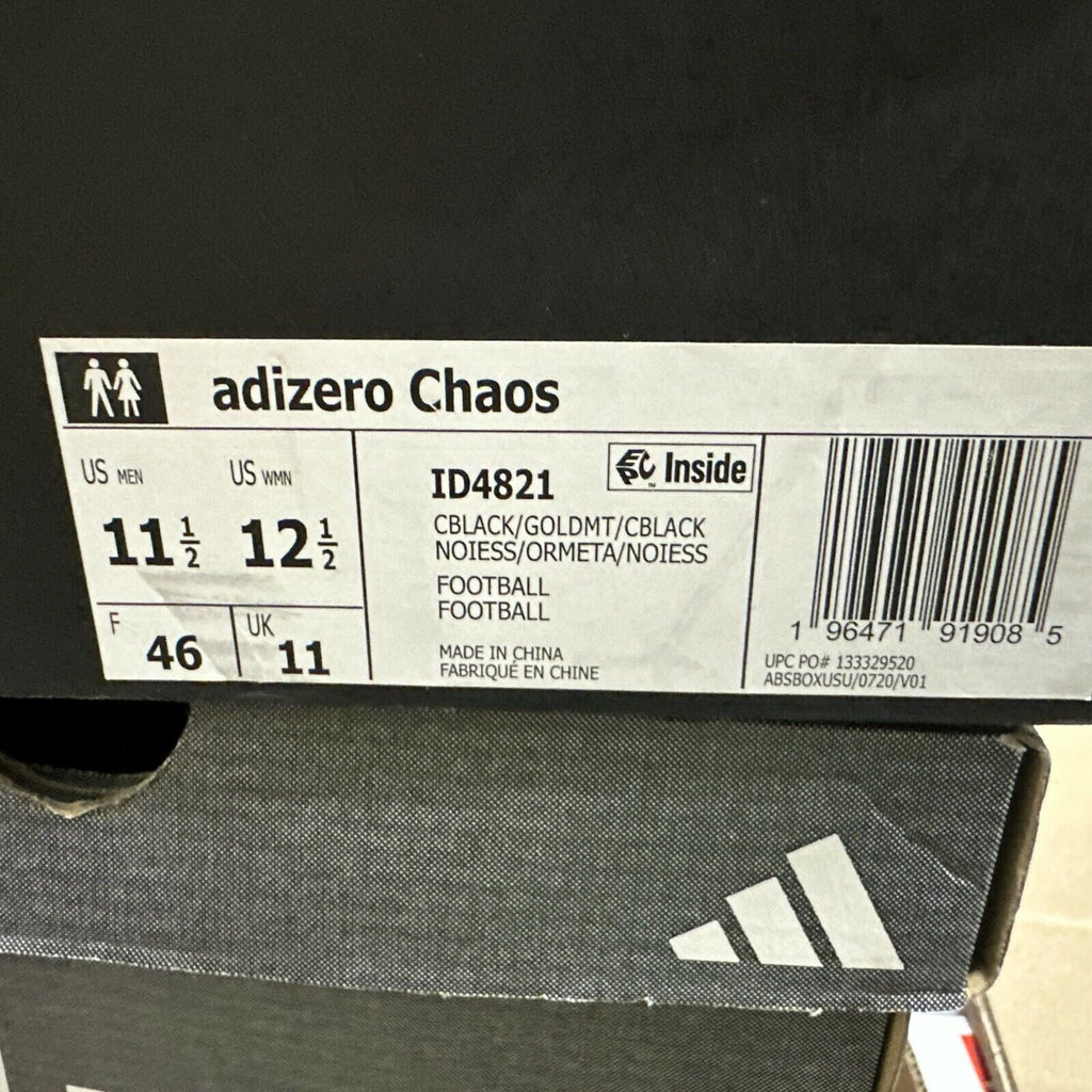 Adidas Adizero Chaos Speed Coronation Cleats ID4821 - Men's Size 11.5