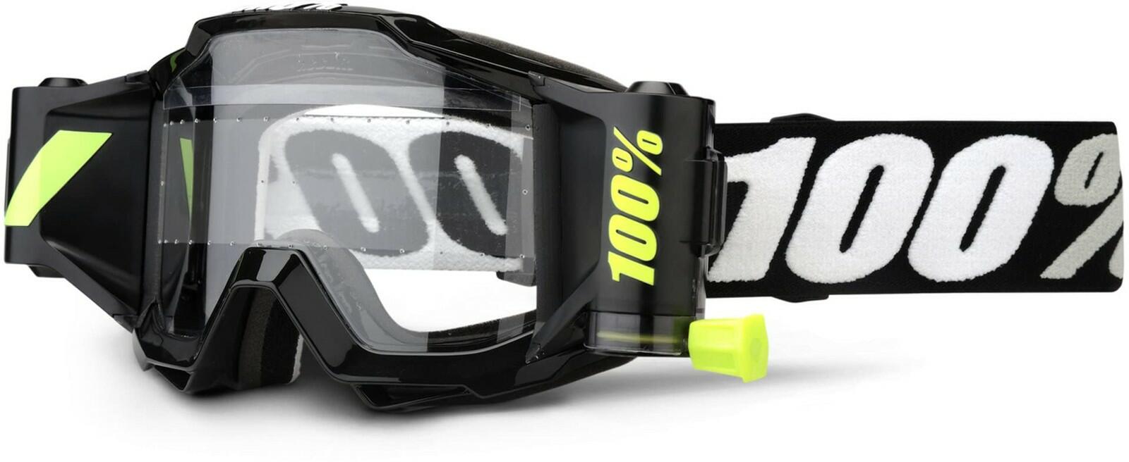 100% Percent Accuri Forecast Youth Goggle - Black/Clear Lens - 50320-001-02
