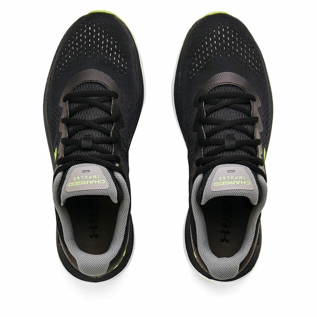 Under Armour Men's Charged Impulse 2 Running Shoe, Black (003)/Concrete, 11