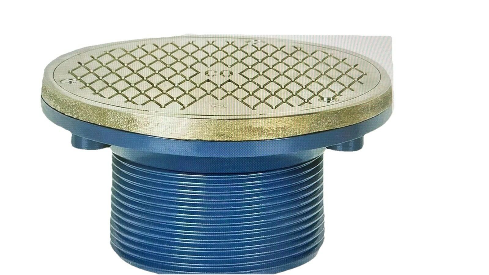 Soux Chief 852-4LNR On-Grade Adjustable Cleanout ABS MIP Thread