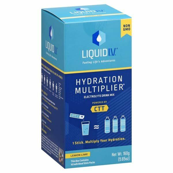 Liquid I.V., Electrolyte Drink Mix Lemon Lime, 5.65 Ounce