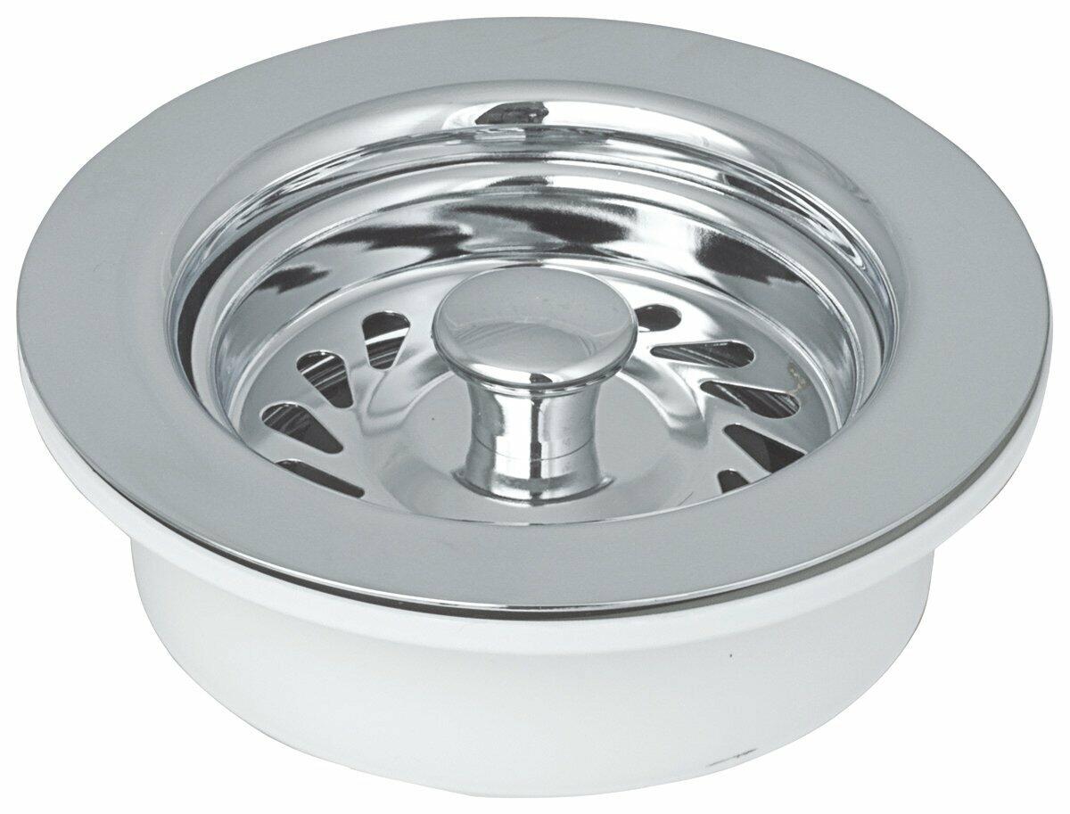 Belle Foret BFNKBS1CP Kitchen Sink Basket Strainer, Chrome