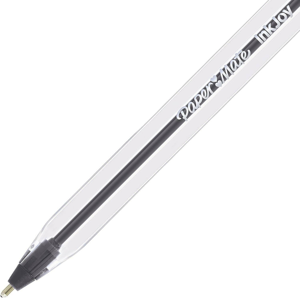Paper Mate® InkJoy 50ST Stick Ballpoint Pens, Medium Point, 1.0 mm, Clear