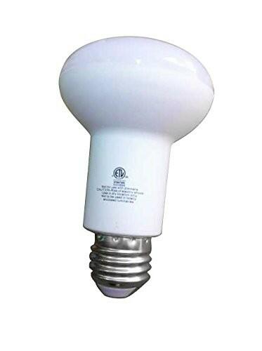 (Pack of 5, Warm White) ZHUY 8W R20 Non-dimmable LED Flood Light Bulb, ETL