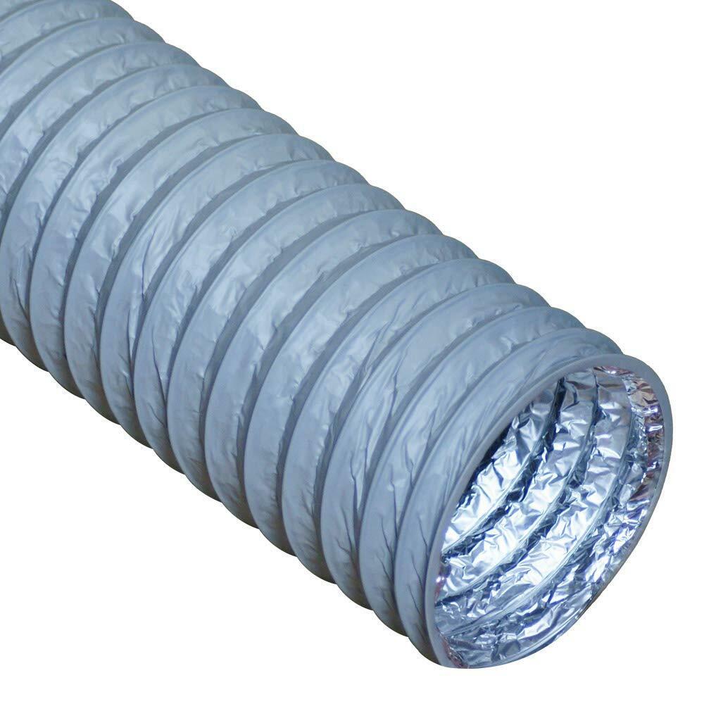Rubber-Cal "HVAC Ventilation-Flex" Duct - 10 in. ID x 25 ft. Length