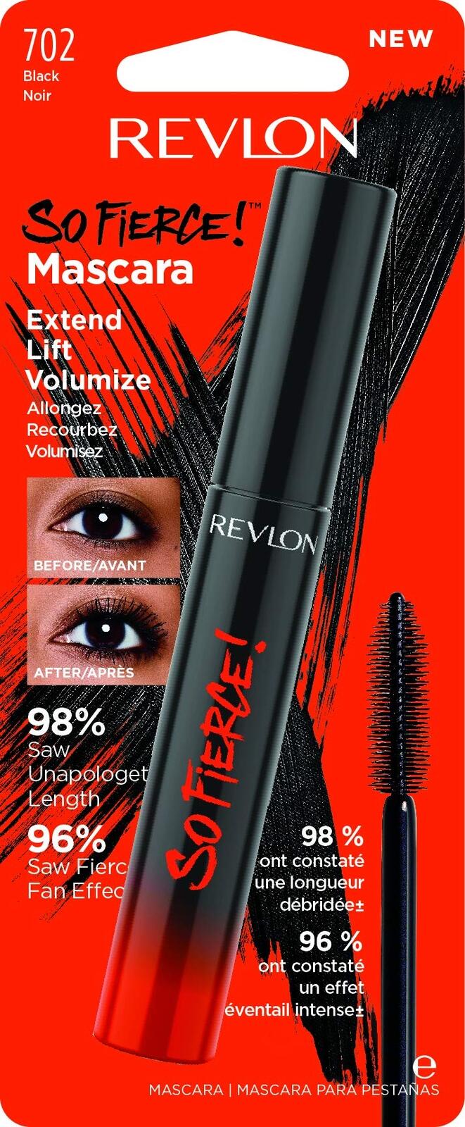 Revlon Mascara, So Fierce Eye Makeup, Lasts up to 24 Hours, No Clump,