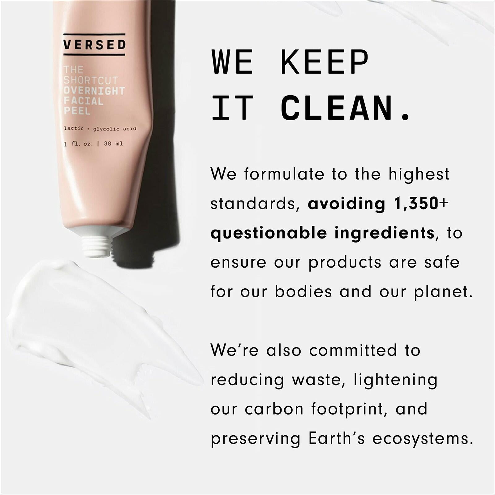 Versed Weekend Glow Daily Brightening AHA Liquid Exfoliant - Exfoliating