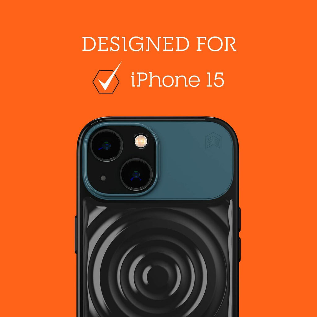 STM Reawaken Ripple MagSafe Case for iPhone 15 - Designed to Calm Your Mind-