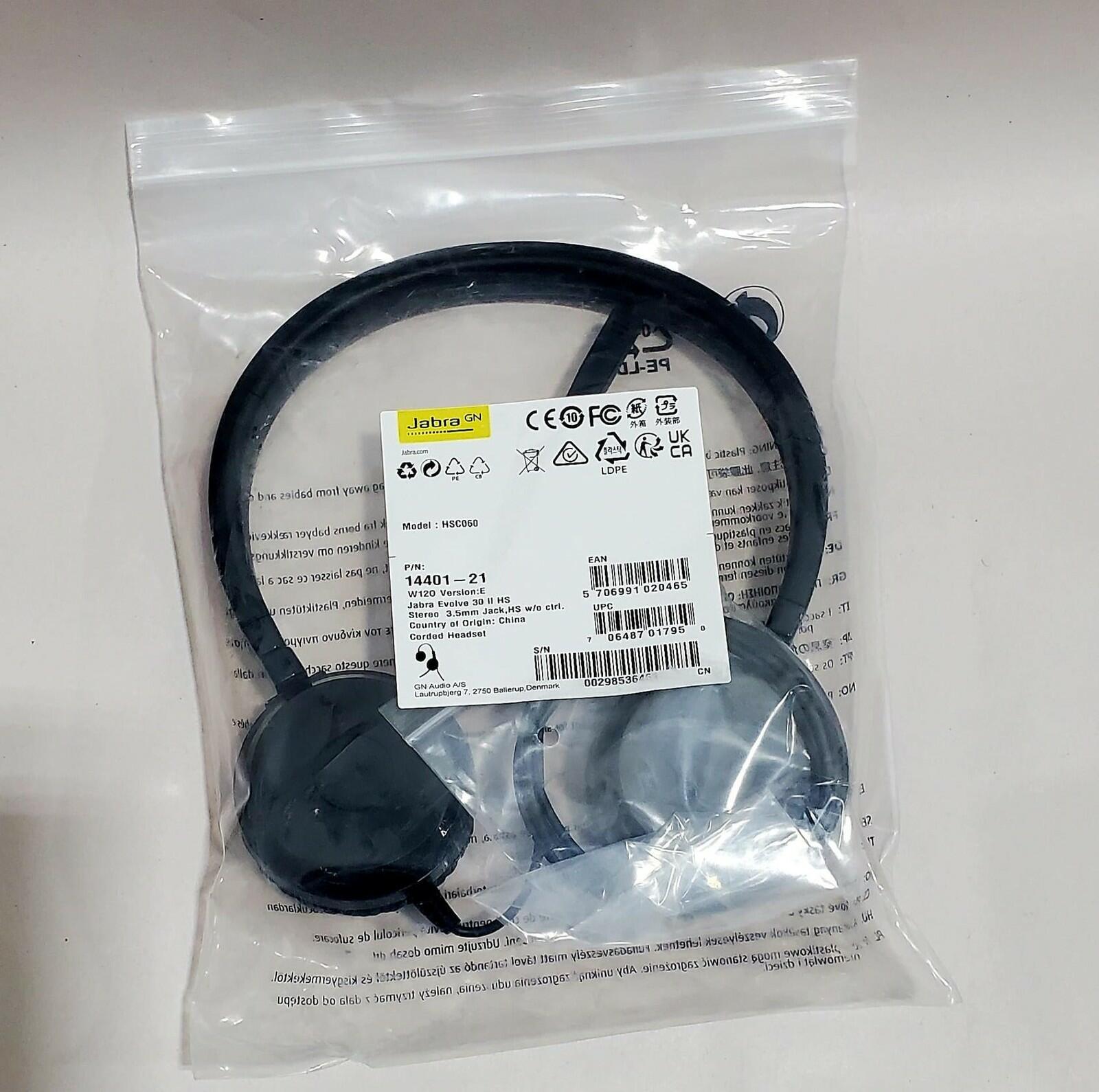 Jabra Evolve 30 II Replacement Headset Stereo 14401-21