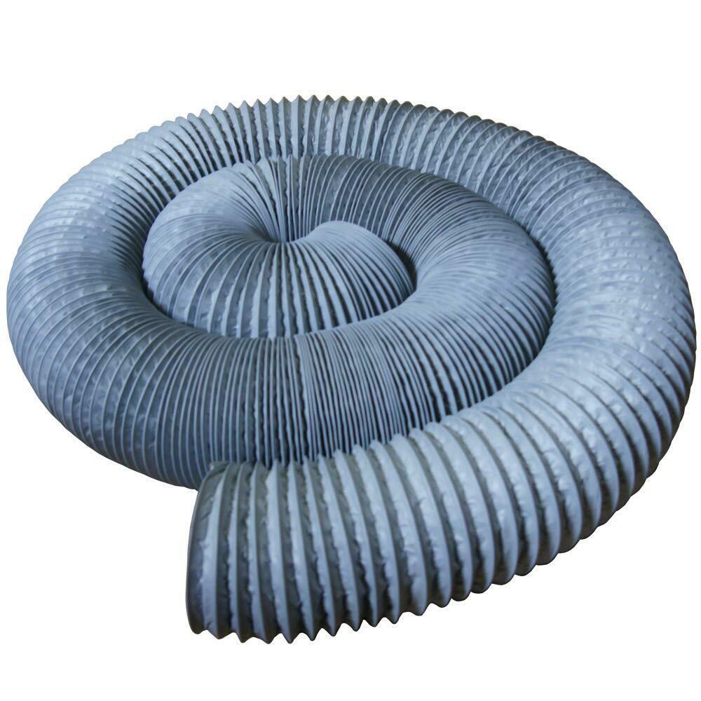 Rubber-Cal "HVAC Ventilation-Flex" Duct - 10 in. ID x 25 ft. Length
