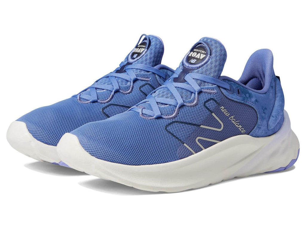New Balance Women's Fresh Foam Roav V2 Running Shoe, Blue/Blue, 9