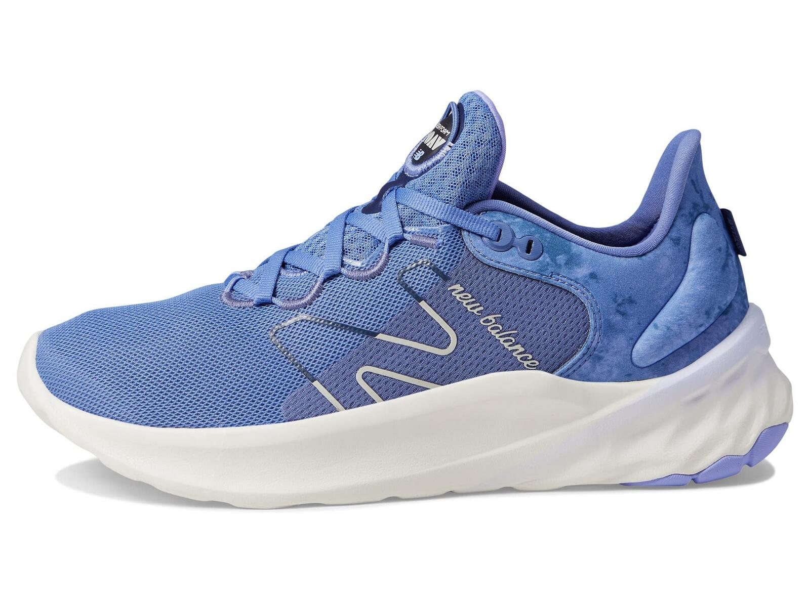 New Balance Women's Fresh Foam Roav V2 Running Shoe, Blue/Blue, 9