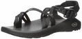 Chaco Womens ZX/2 Classic, With Toe Loop, Outdoor Sandal, Black 6 W
