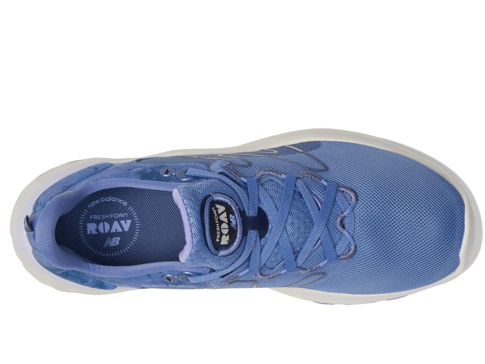 New Balance Women's Fresh Foam Roav V2 Running Shoe, Blue/Blue, 9