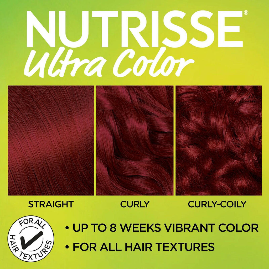 Garnier Nutrisse Ultra Color Nourishing Hair Color Creme with Triple Oils,